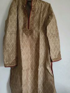 Embroidered Ethnic Wedding Kurtha. Used Only Once