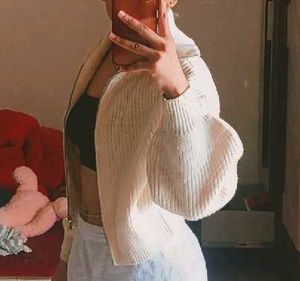 Beige Cardigan
