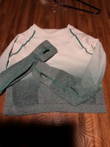 imported gym suit, size small