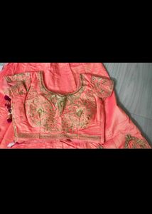 Bridal Heavy Work Chaniya Choli With Cancan