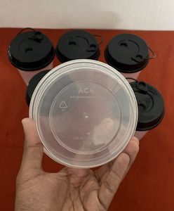 Parcel Containers 5 Cups And 1 Small Container