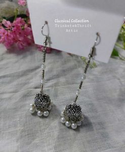 Jhumka Chain Earrings