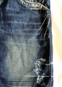 denim mini skirt!