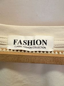 Beautiful Cropped Scoop Neck Tee