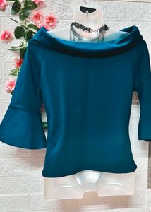 🎁Buy Two Get One Free🎁Elegant Navy Blue Top