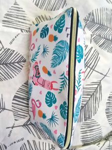 Pretty Big Printed Pouch
