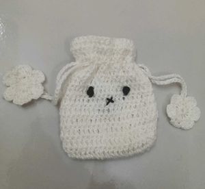 Miffy Crochet Pouch