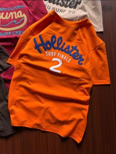 Hollister Orange Graphic Tee