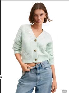 New With Tag Korean Mint Green Cardigan