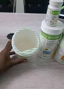 Herbalife  5 Big 2 Small Empty Container