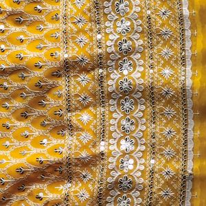 Yellow Embroidered Kurta Set⚜️✨