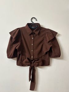 “Stylish Brown Top-perfect For Any Occasion”