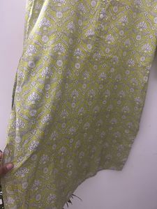 Matrigna Green Floral Tunic