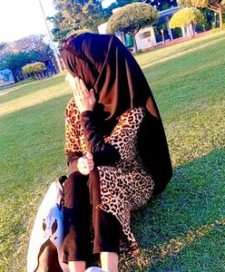 Shein Animalier Front Split Dress