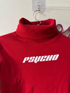 Red &#39;Psycho&#39; Top