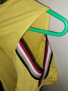 Mustard Colour T Shirt