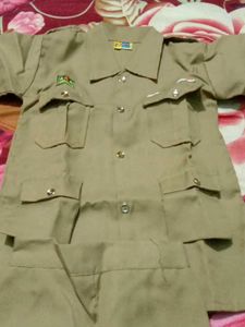 Kids' Khaki Uniform Set