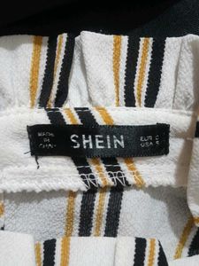 SHEIN White Formal Top