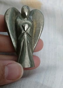 Pyrite Angel Figurine