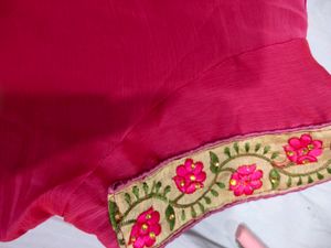 Only Blouse  Pink Colour Available