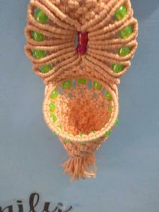 Macrame Hanging Basket