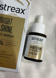 Streax Bright &amp; Shine Face Serum