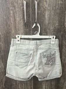Denim Shorts Grey, Waist 28