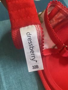 Floral Print Bra underwires 32b lightly padded