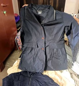 Beige Button-Down Top