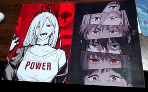 CHAINSAW MAN ANIME POSTER SET OF 2