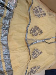 Elegant Ethnic Gown--Sleeves attached