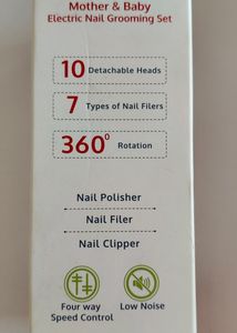 Luvlap Mother &amp; Baby Electric Nail Grooming Set