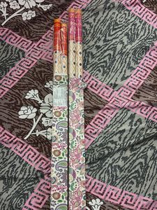 Colouful dandiya sticks