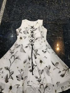 Floral Corset-Style Dress