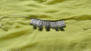 Silver Tone Statement Necklace