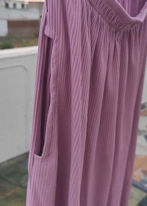 Dusty Rose Wide Leg Pants