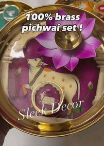 brass pichwai set