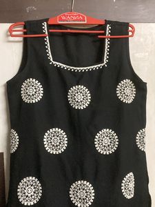 Black short Kurti
