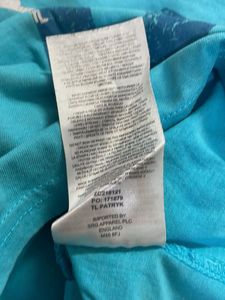 Cool Blue Graphic Tee