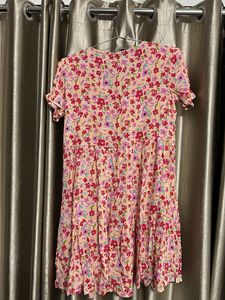 Floral Print Mini Dress