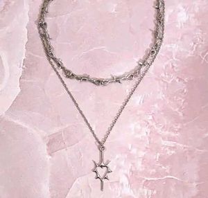 Edgy Layered Chain Necklace