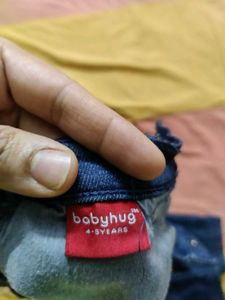 Unused Denim Pant For 4-5 Year Old (Unisex)