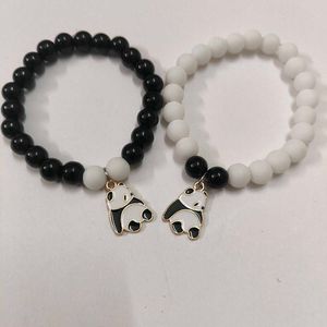 Panda Charm Beaded Bracelets
