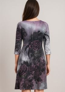 Floral Wrap Dress