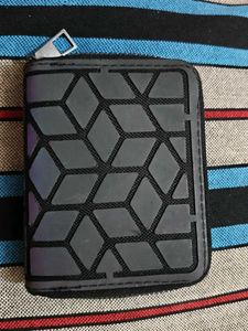 Geometric Black Wallet