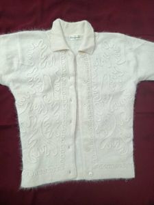 Vintage Angora Cardigan