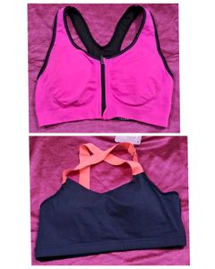 Combo Of 2 Sports Bra Size 38D
