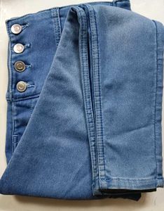 High Waisted Denim Jeans