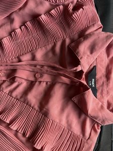 Pleated Detail Blouse