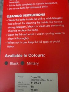 Cello Duro &amp; Milton Thermosteel Bottles